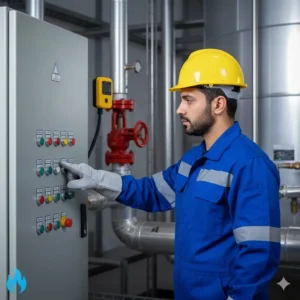 فحص خطوط الغاز بالدمام
